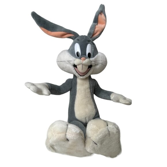 VTG 1991 Mighty Star Looney Toons Bugs Bunny Large Stuffed Animal Toy 30" - Picture 1 of 9